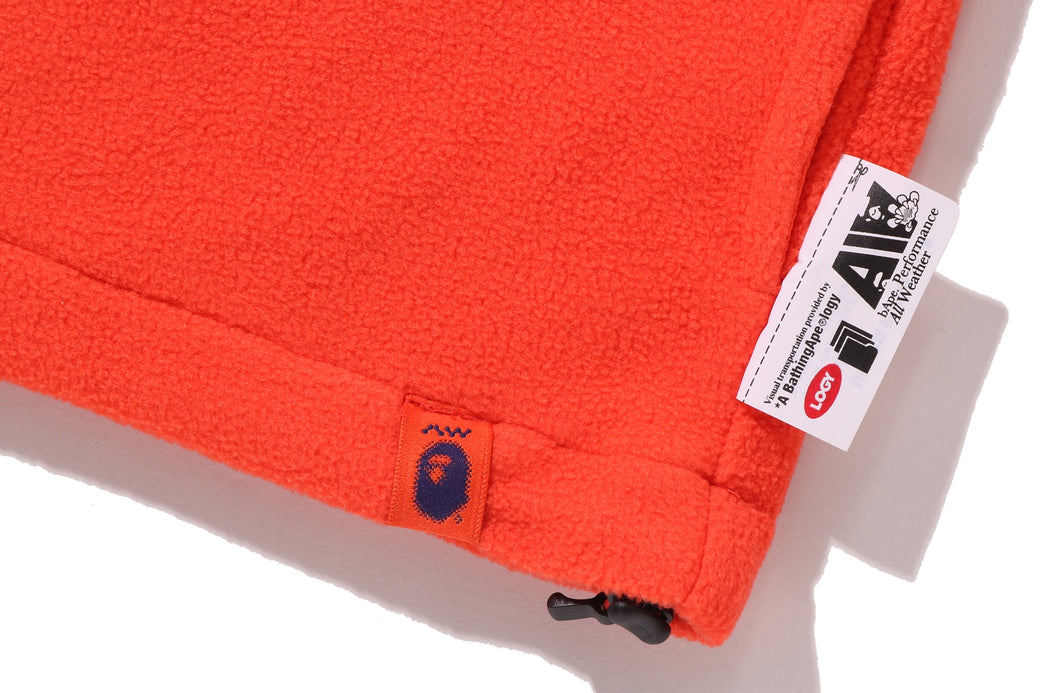 BAPE BY KAZUKI KURAISHI 】HALFTONE LOGO FLEECE PULLOVER HOODIE