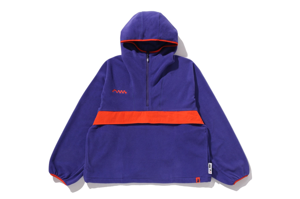 BAPE BY KAZUKI KURAISHI 】HALFTONE LOGO FLEECE PULLOVER HOODIE