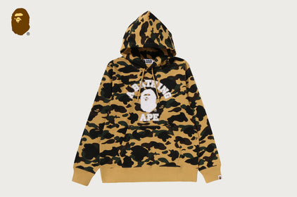 1ST CAMO COLLEGE PULLOVER HOODIE