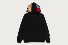 COLOR CAMO SHARK PULLOVER HOODIE