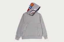COLOR CAMO SHARK PULLOVER HOODIE