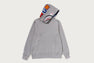COLOR CAMO SHARK PULLOVER HOODIE