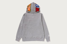 COLOR CAMO SHARK PULLOVER HOODIE