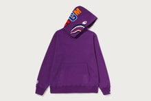 COLOR CAMO SHARK PULLOVER HOODIE