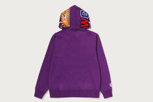 COLOR CAMO SHARK PULLOVER HOODIE