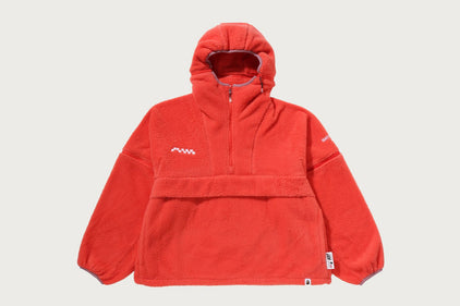 【BAPE BY KAZUKI KURAISHI】 HALFTONE LOGO FLEECE HOODIE
