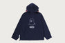 【BAPE BY KAZUKI KURAISHI】 SHARK FLEECE HALF ZIP PULLOVER HOODIE