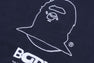 【BAPE BY KAZUKI KURAISHI】 SHARK FLEECE HALF ZIP PULLOVER HOODIE