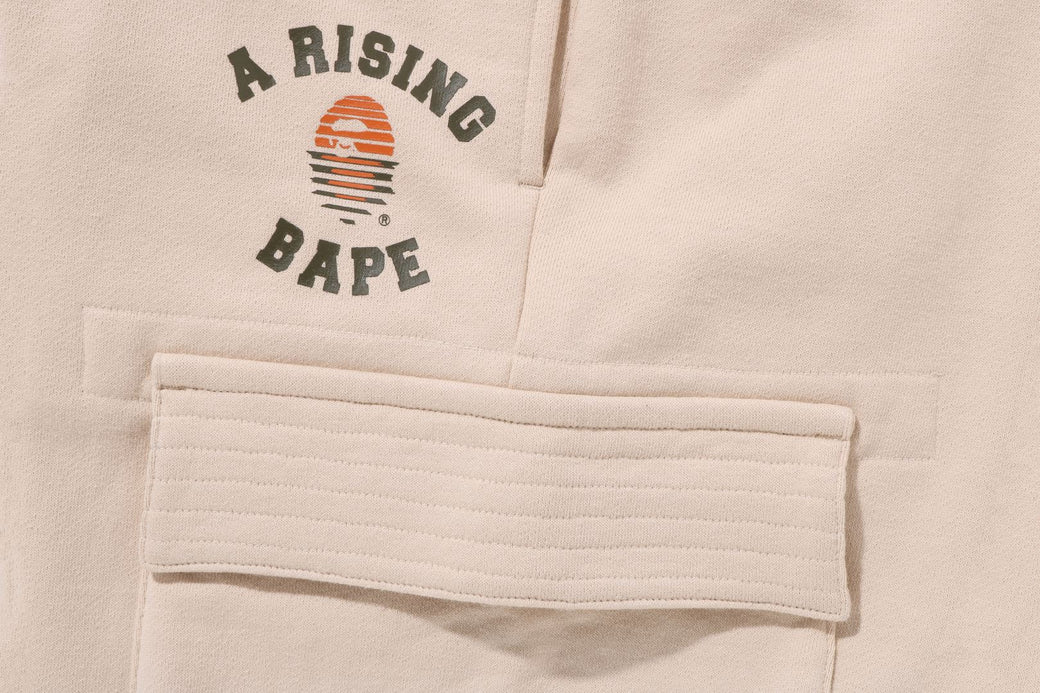 A RISING BAPE MILITARY SWEAT PANTS | bape.com