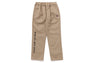 BATHING APE TUCK CHINO PANTS