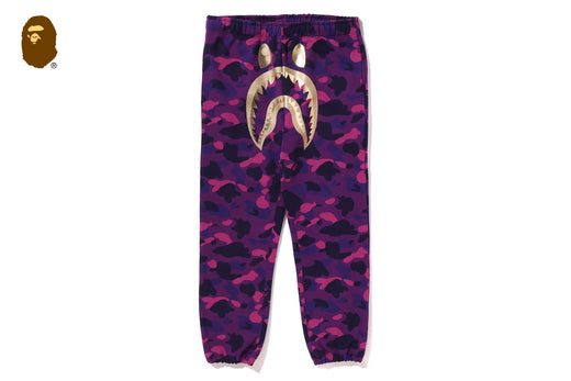 COLOR CAMO SHARK SWEAT PANTS | bape.com