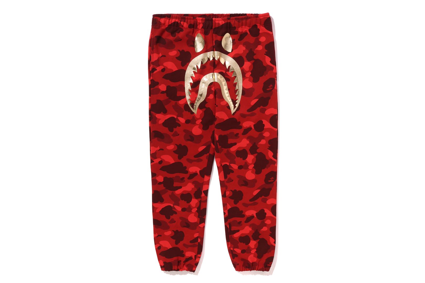 APE BAPE KAWS SHARK PANTS スウェットパンツCAMO