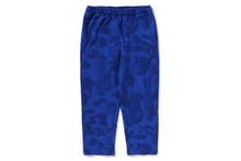 INK CAMO WIDE LEG SNAP DETAIL TRACK PANTS
