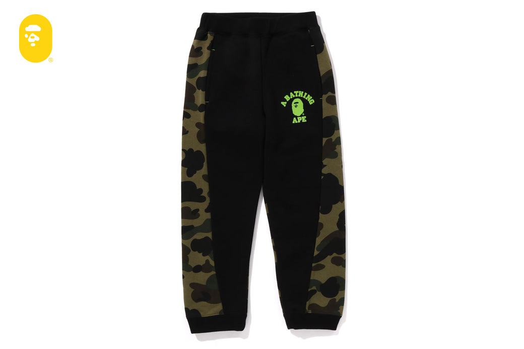 1ST CAMO PANEL SWEAT PANTS - Main Image