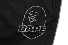 BAPE APE HEAD CURVED PANTS