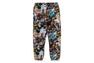 BAPE FLYER PATTERN SWEAT PANTS