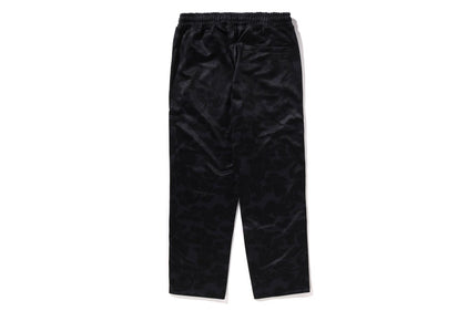 SOLID CAMO BATHING APE LOGO RELAXED FIT SWEAT PANTS