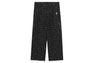 BAPE BLACK TWEED DRESS PANTS WITH ORNAMENTS