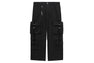 BAPE BLACK WIDE CARGO PANTS