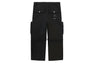 BAPE BLACK WIDE CARGO PANTS