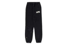 VINTAGE WASHED COLLEGE PATCH  SWEATPANTS