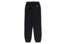 VINTAGE WASHED COLLEGE PATCH  SWEATPANTS