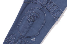 VINTAGE WASHED COLLEGE PATCH  SWEATPANTS