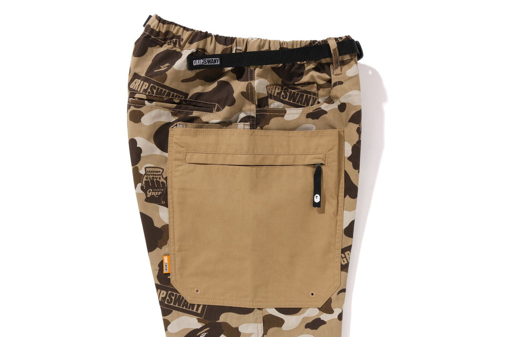 BAPE X GRIP SWANY 】 GR CAMO FIREPROOF CAMP PANTS | bape.com