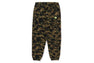 【 BAPE X CLOT 】CAMO LOGO SWEAT PANTS