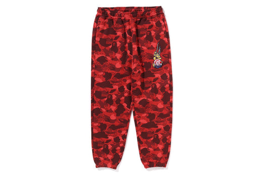 【 BAPE X CLOT 】CAMO LOGO SWEAT PANTS