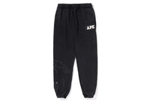 VINTAGE WASHED COLLEGE PATCH  SWEATPANTS