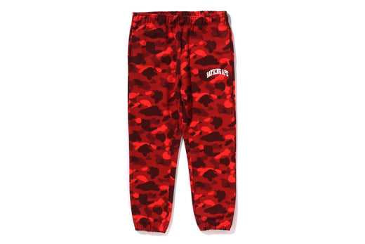 COLOR CAMO SWEATPANTS