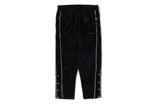 BATHING APE LOGO VELVET LOOSE FIT PANTS