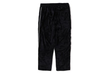 BATHING APE LOGO VELVET LOOSE FIT PANTS