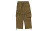 GARMENT DYE OVERSIZED FIT CARGO SWEATPANTS