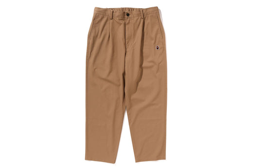 ONE POINT PLEAT CHINO PANTS