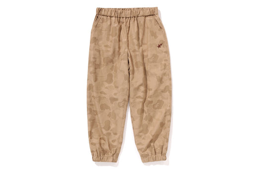 SOLID CAMO ONE POINT TRACK PANTS