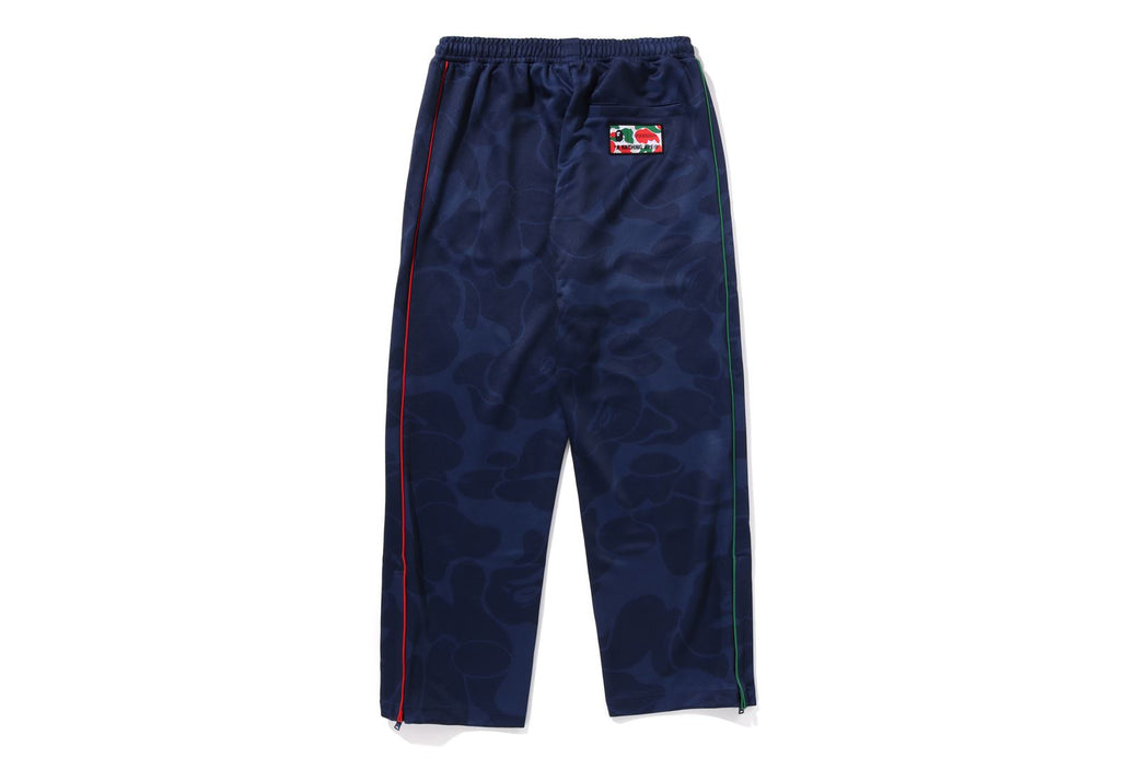 BAPE X PAGANI 】SOLID CAMO LOGO RELAXED FIT TRACK PANTS | bape.com