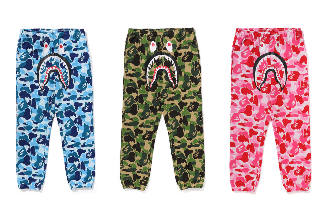 A BATHING APE｜ABC CAMO SHARK REGULAR FIT SWEAT PANTS