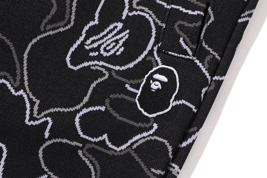 NEON CAMO RELAXED FIT TRACK PANTS | bape.com