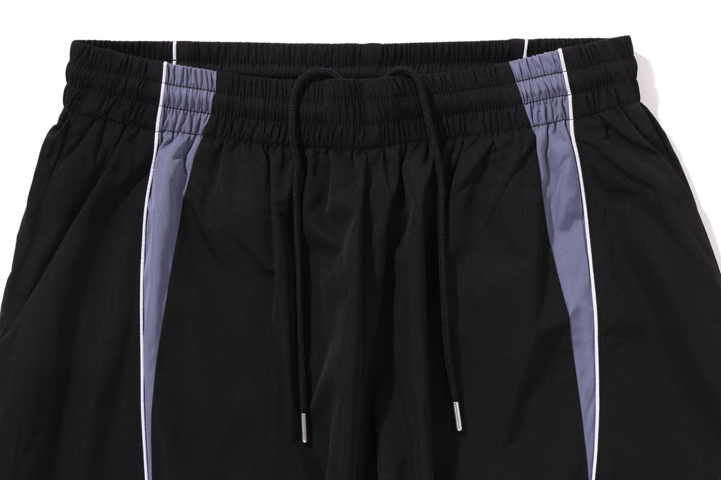 BATHING APE LOGO NYLON TRACK PANTS | bape.com