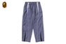 BATHING APE LOGO NYLON TRACK PANTS