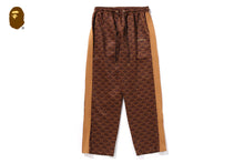 COLLEGE MONOGRAM RELAXED FIT PANTS