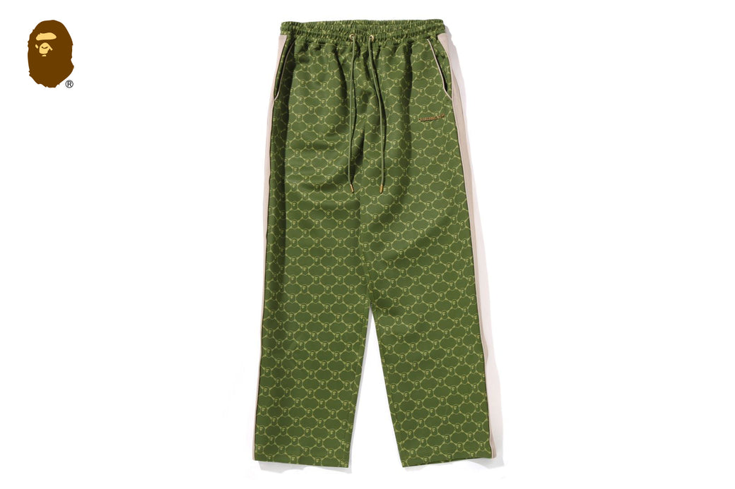 COLLEGE MONOGRAM RELAXED FIT PANTS | bape.com