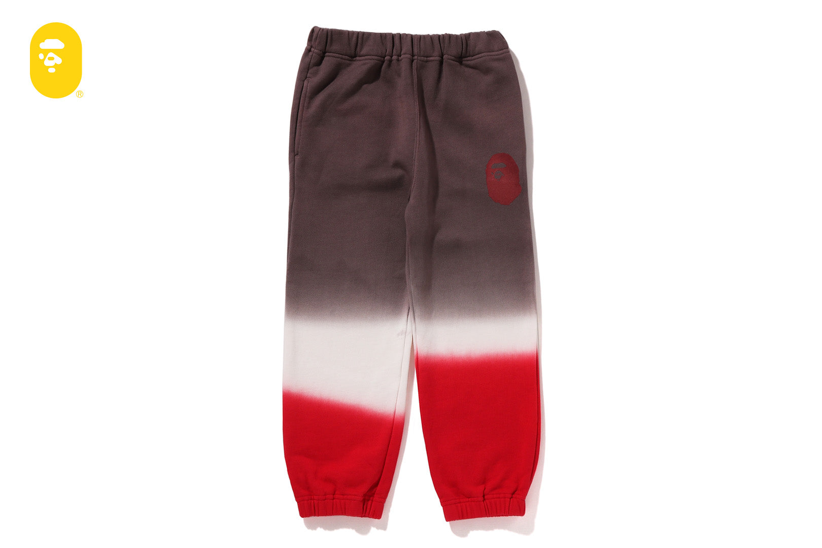 A BATHING APE▼GRADATION APE HEAD SWEAT PANTS JR KIDS GRADATION APE HEAD SWEAT PANTS | bape.com