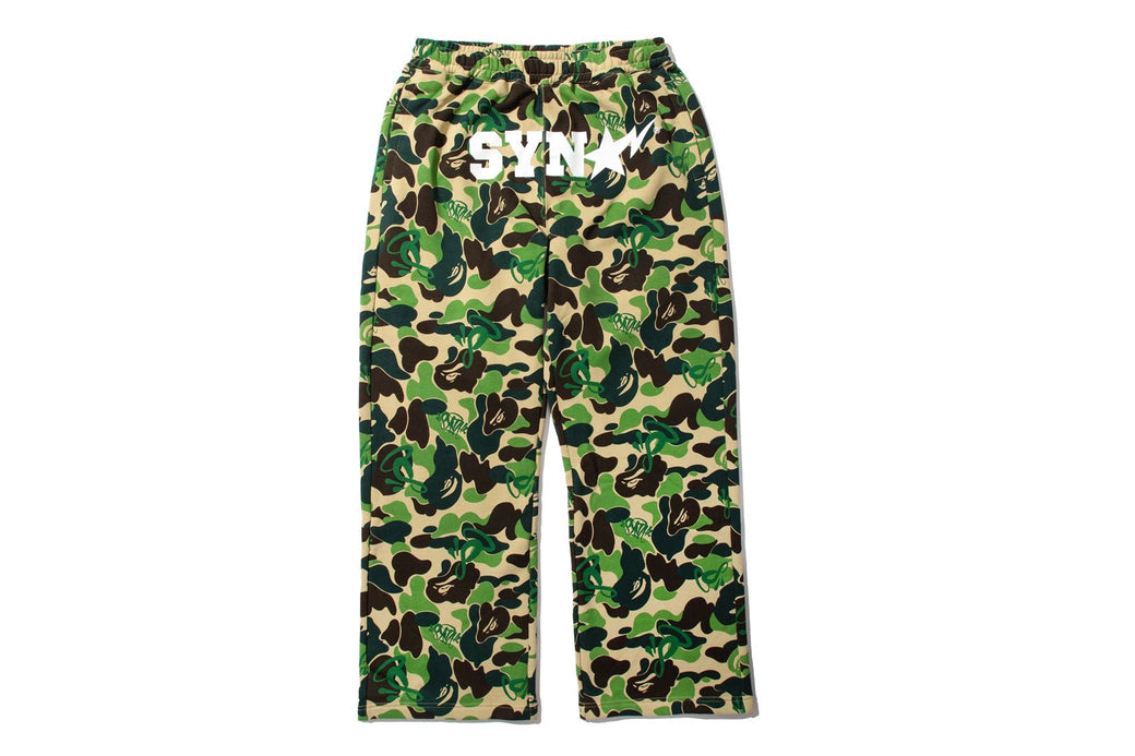 BAPE X SPOTIFY BY CENTRAL CEE 】CAMO RELAXED FIT SWEATPANTS | bape.com