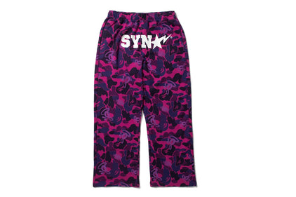 【 BAPE X SPOTIFY BY CENTRAL CEE 】CAMO RELAXED FIT SWEATPANTS