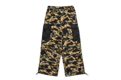 【 BAPE X CLOT 】CAMO DETACHABLE RELAXED FIT CARGO PANTS
