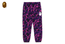 COLOR CAMO SWEAT PANTS