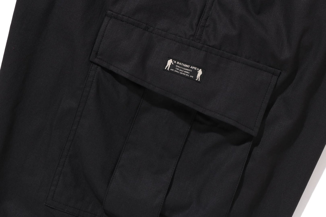 A BATHING APE RIP STOP LOOSE FIT JACKET A BATHING APE RIP STOP